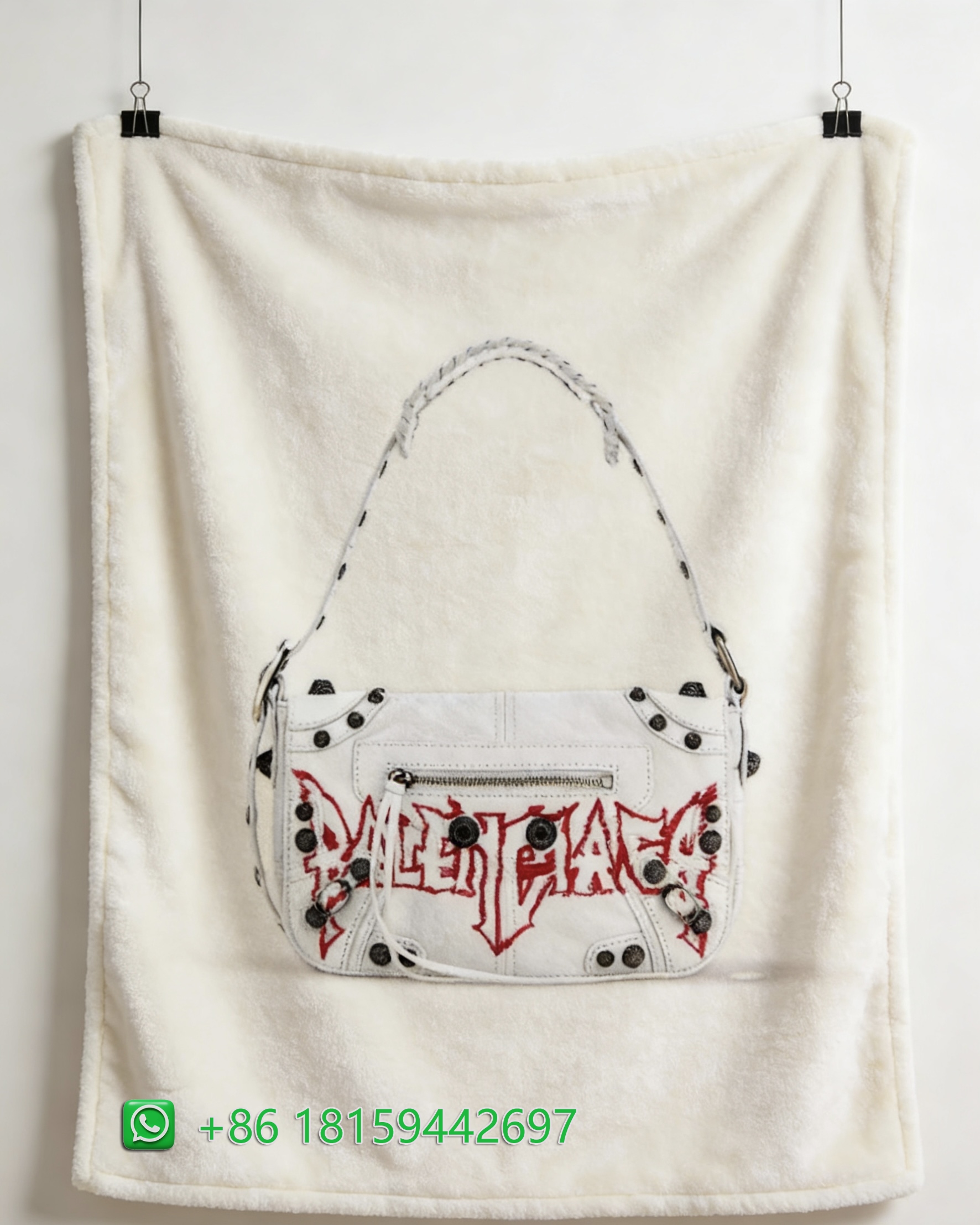 Balenciaga Throw Blankets